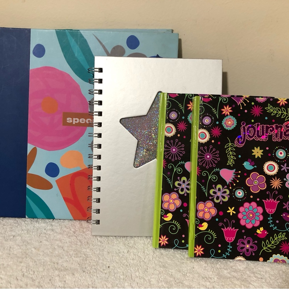 Colorful Journals and Notebooks Set